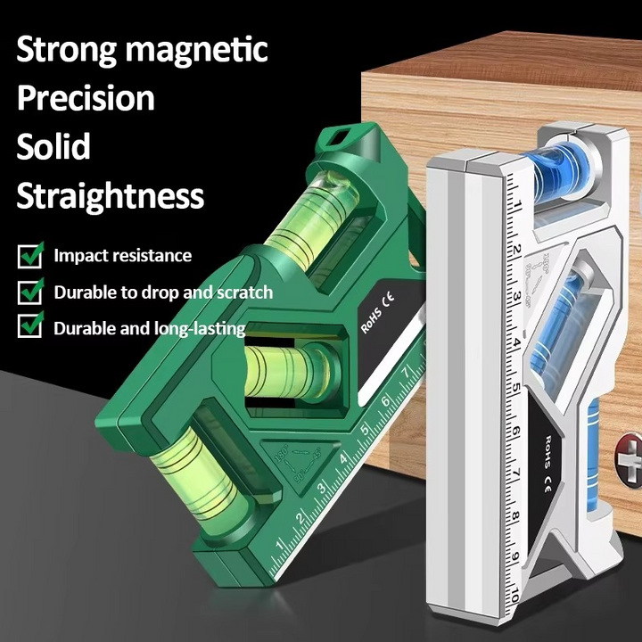 Skanto | Presisjons Lommelerkestokk med Magnetisk Base og Protractor