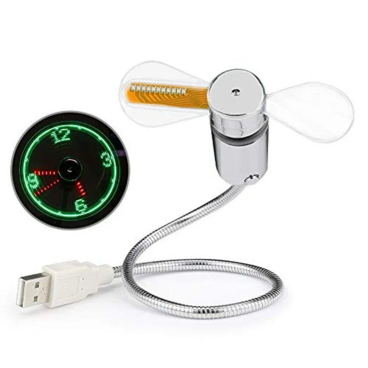 Skanto | USB LED Vifteklokke