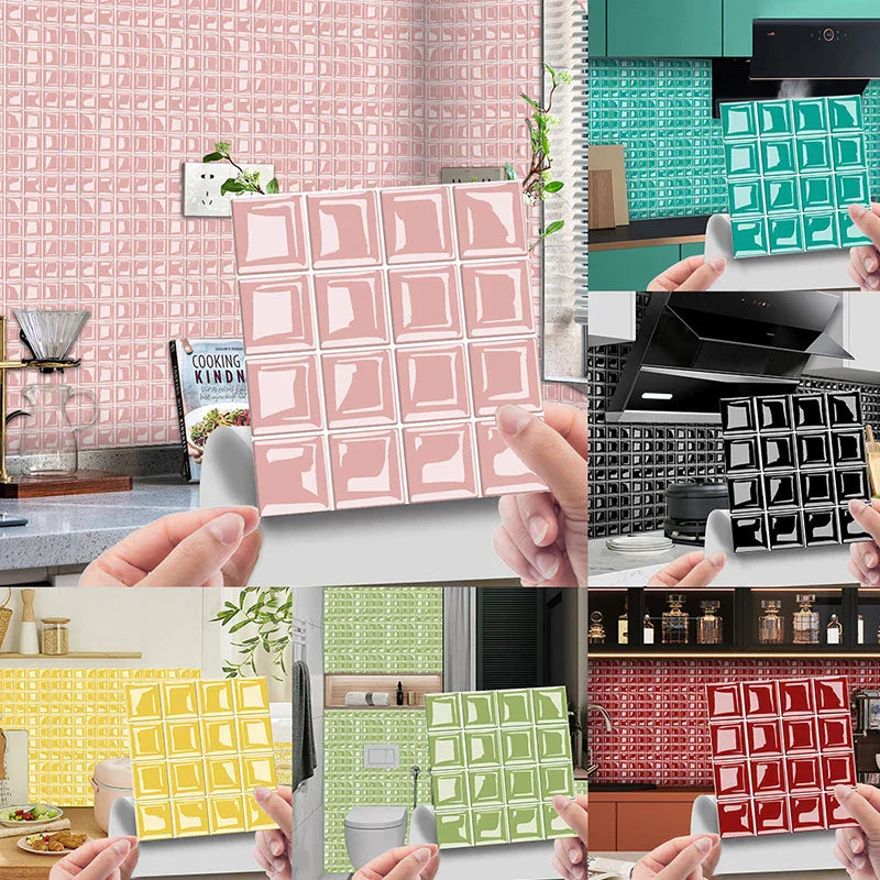 DecoMosaic 3D Mosaikkveggflisetiketter Skanto