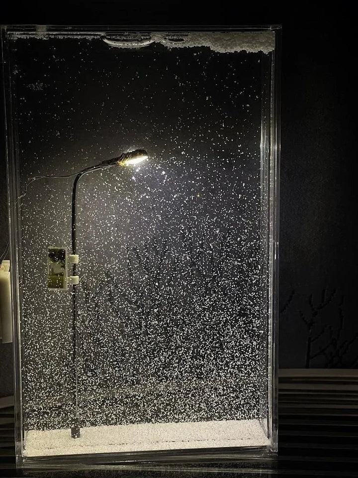 Skanto | Crystal SnowFall Skrivebordsdekor