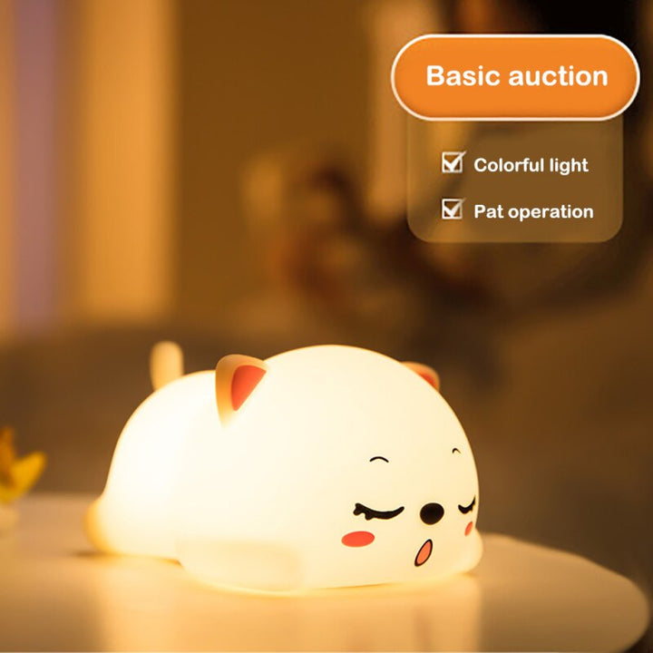 Mini Cat LED Touch Sensor Nattlampe | Skanto