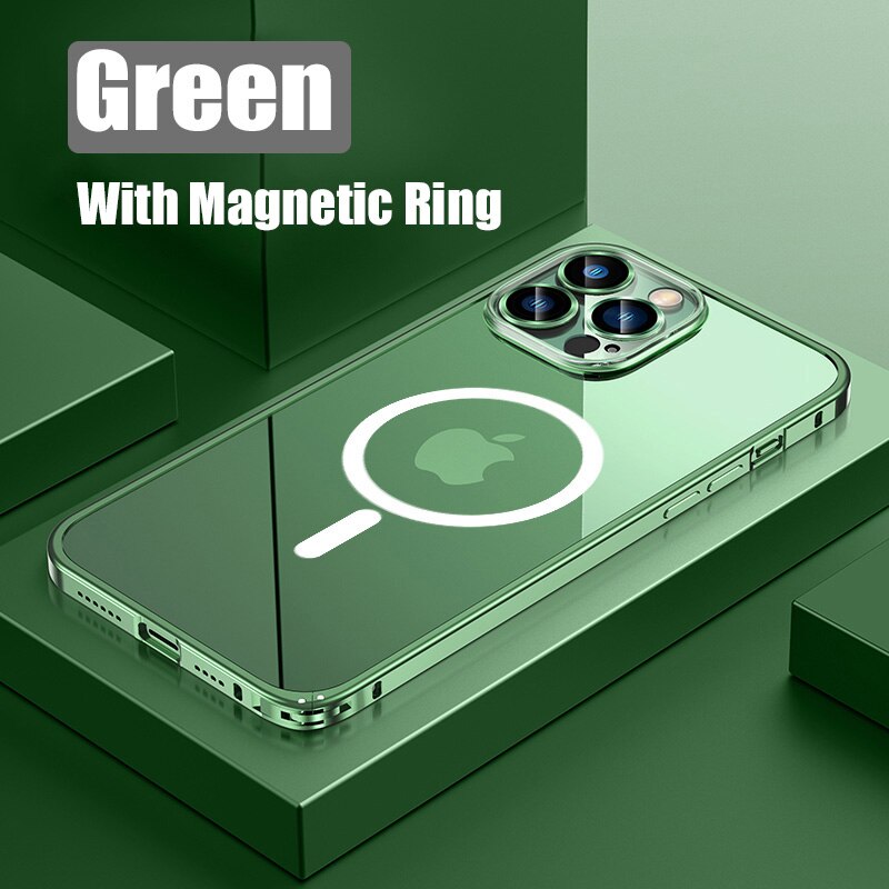 Skanto | Metall Bumper Aluminium Magnetisk Telefon Etui