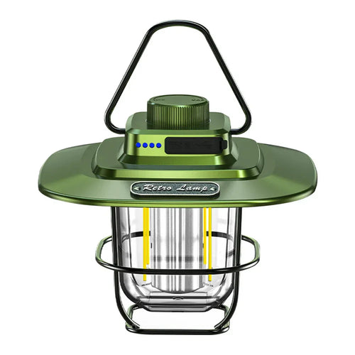 Skanto | Retro Oppladbar LED Campinglanterne - NostalgiaGlow