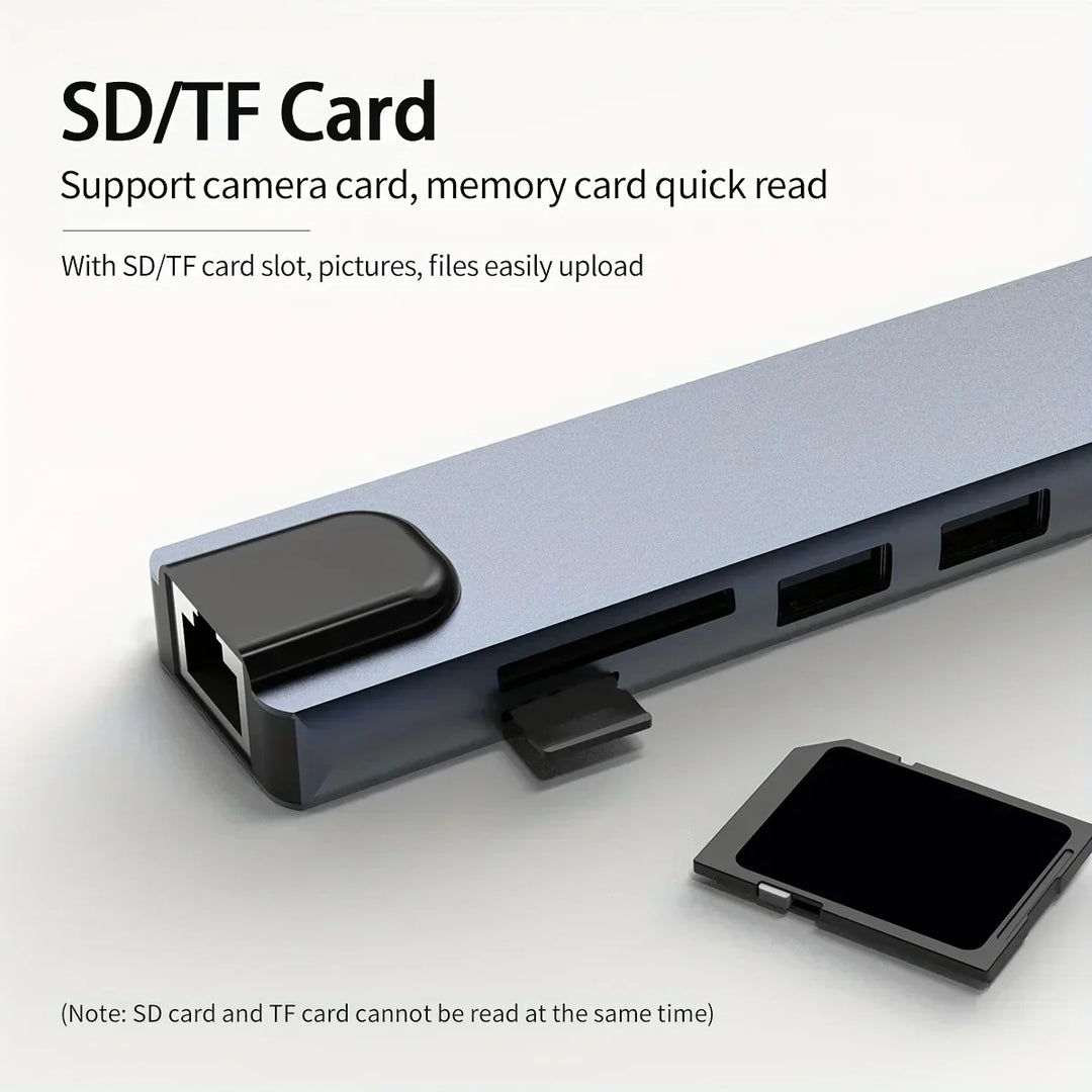 Skanto | Type C - USB Dockingstasjon Hub
