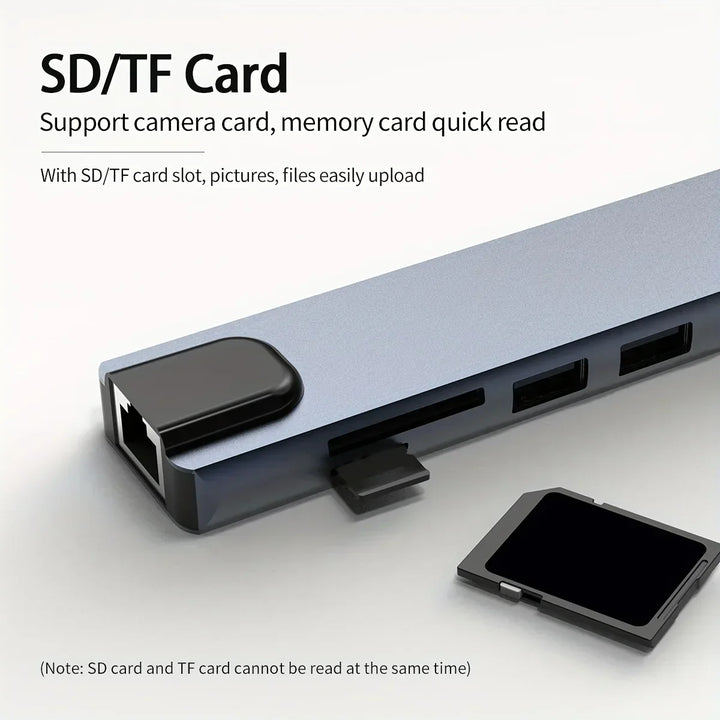 Skanto | Type C - USB Dockingstasjon Hub