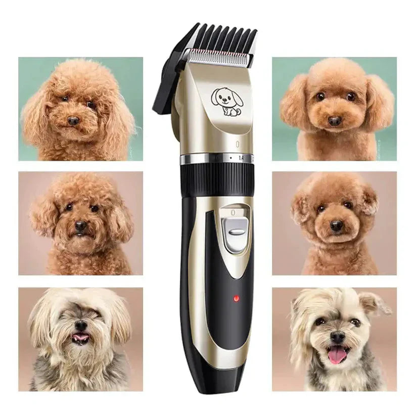 Silent Coat Trimmer Set for Dogs Skanto