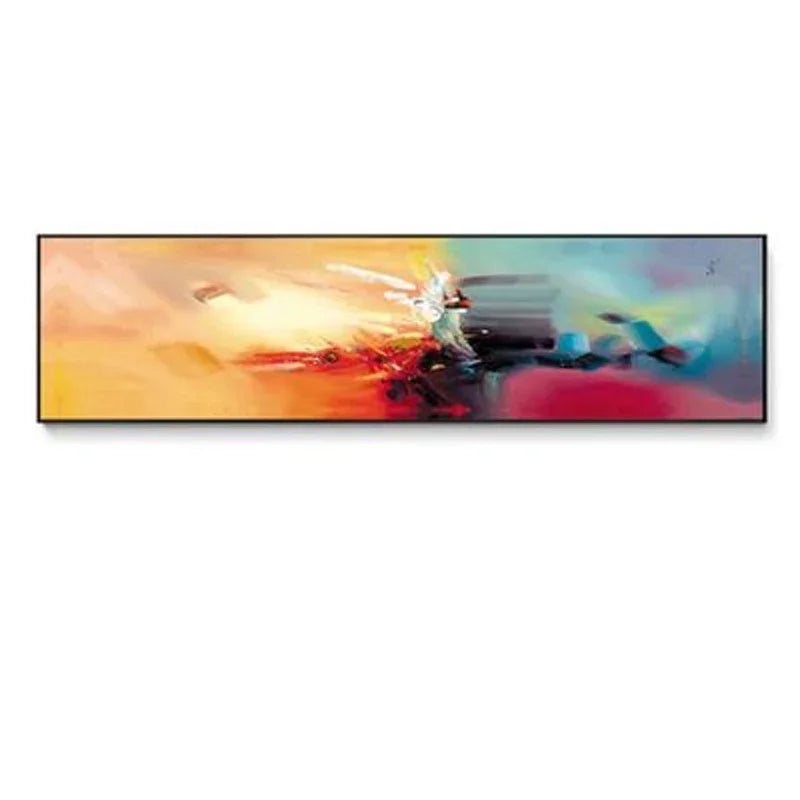Moderne abstrakt bredformat veggkunst fine art lerret trykk bilder for stue over sofa kunst for soverom over seng | Skanto