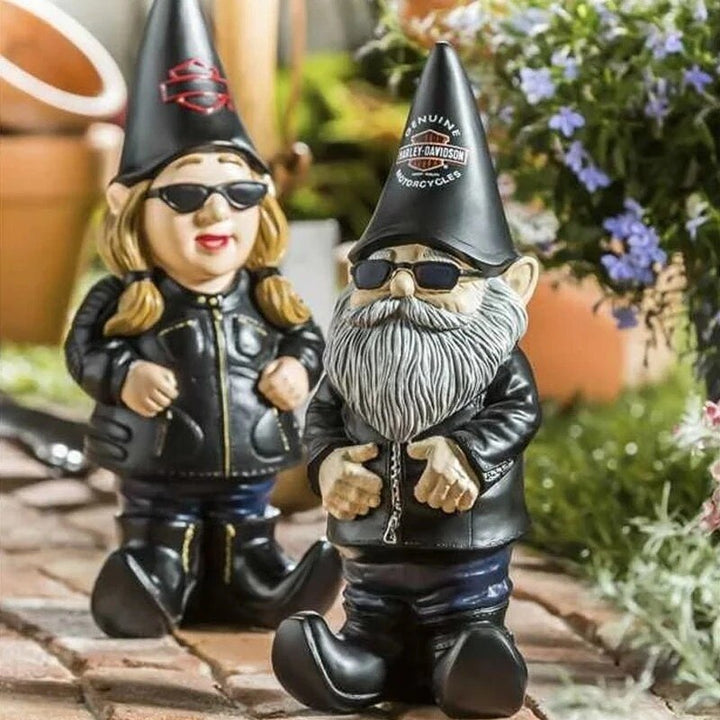 Skanto | Sjarmerende Lokomotiv Gnome Hageornament