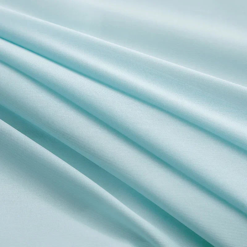Air Condition Sommer Komforter — Ren Farge Is Silke Kjøleteppe, Lett & Glatt Twin/King Størrelse Quilt | Skanto