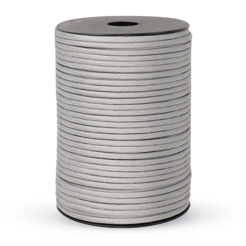 Skanto | 550 Militærstandard Paracord Seil: 100m 4mm Utendørs overlevelsesutstyr for fallskjerm, telt, lanyard, belte - 9-kjerne snor for camping & nødsituasjoner