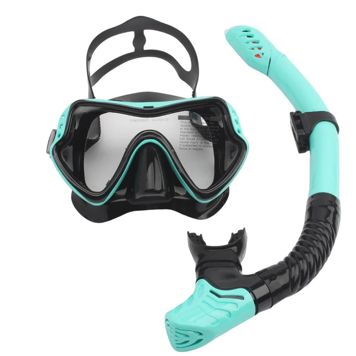 Skanto | Voksen Unisex Snorkling Dykkermaske Sett med Briller