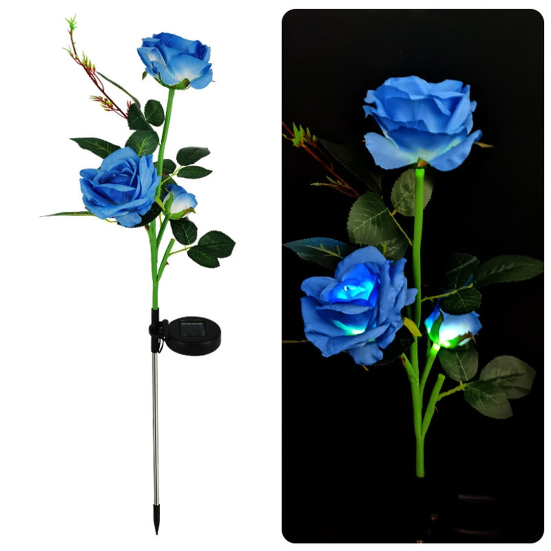 Skanto | LED Solcelle Rose Dekorativ Lys