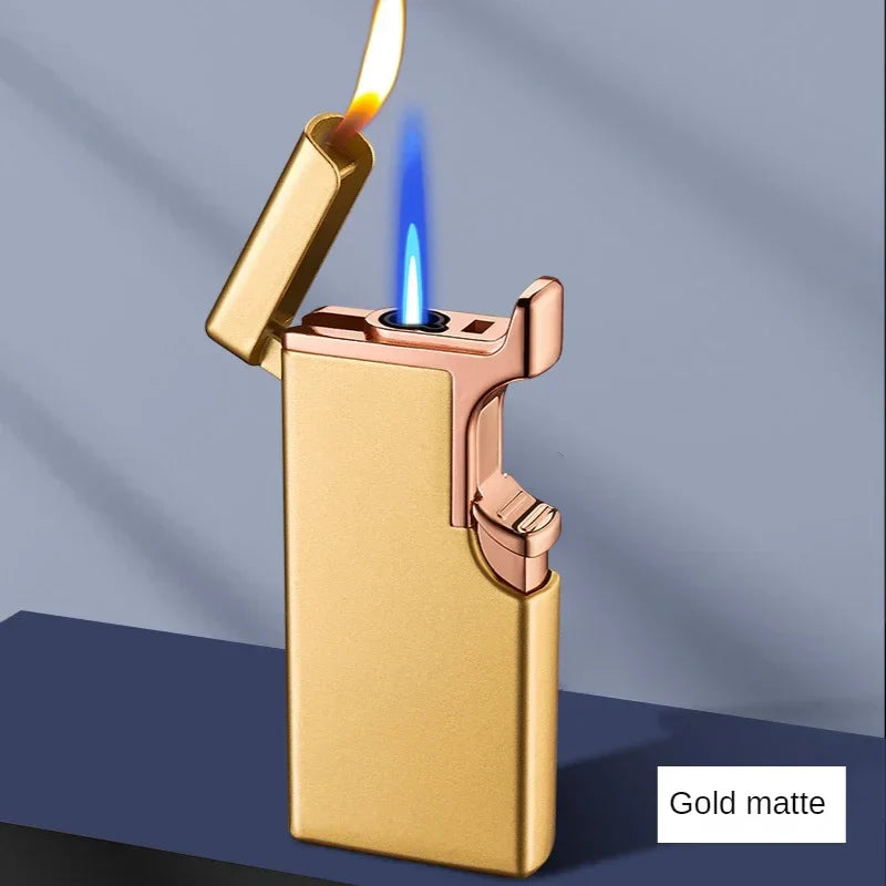 Metal Double Fire Jet Butane Lighter | Skanto