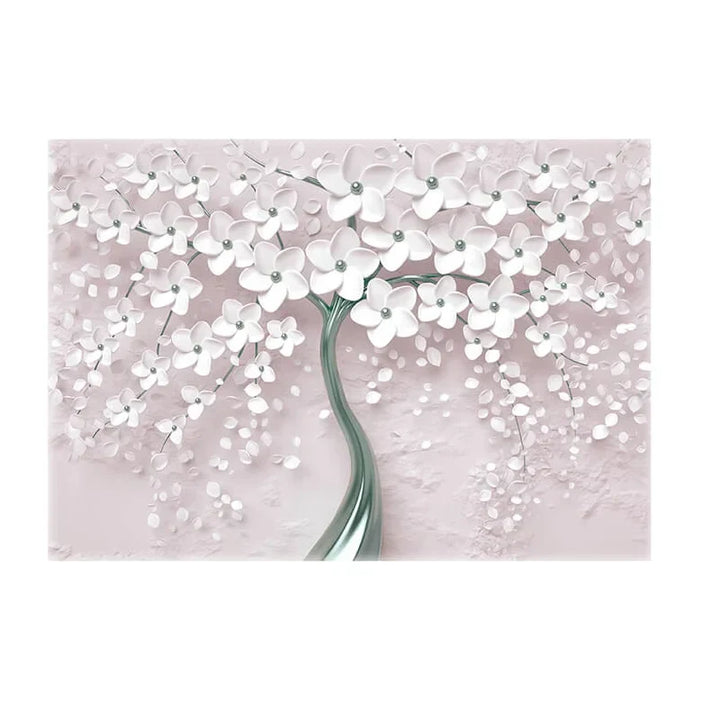 Abstrakt Floral Stor Blomster Petal Trevegg Kunst Fine Art Lærredsutskrifter Bilde For Stue Soverom Salong Kunst Dekor | Skanto