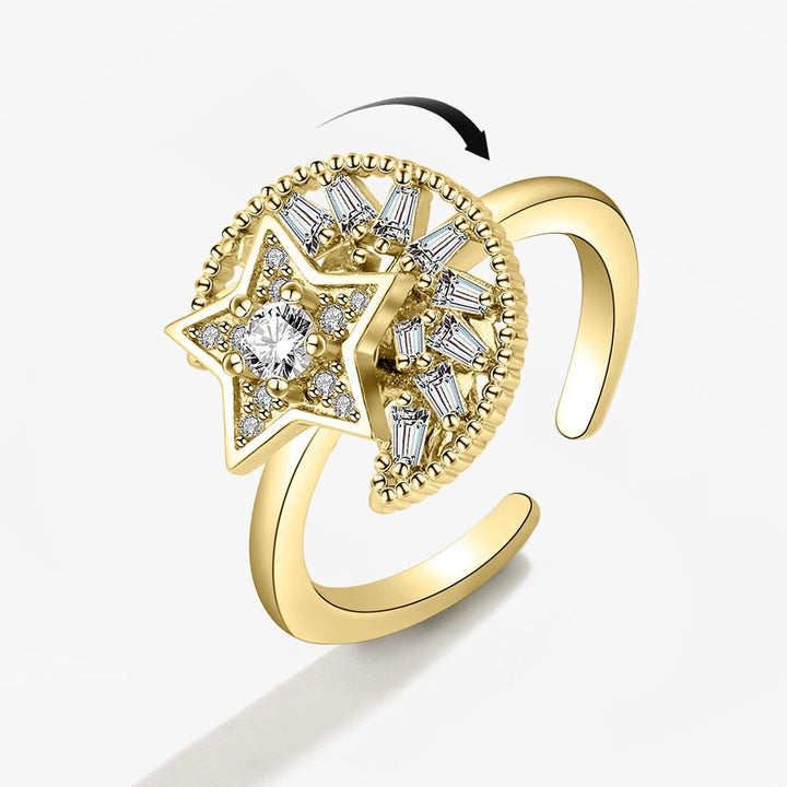 Skanto | Celestial Galaxy Roterbar Ring