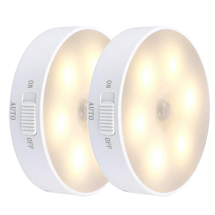 Sticky LED Bevegelsessensor Mini Nattlampe | Skanto