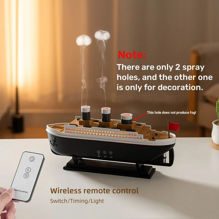 Skanto | Luksus Ocean Liner Elektrisk Aromaterapi Luftfukter
