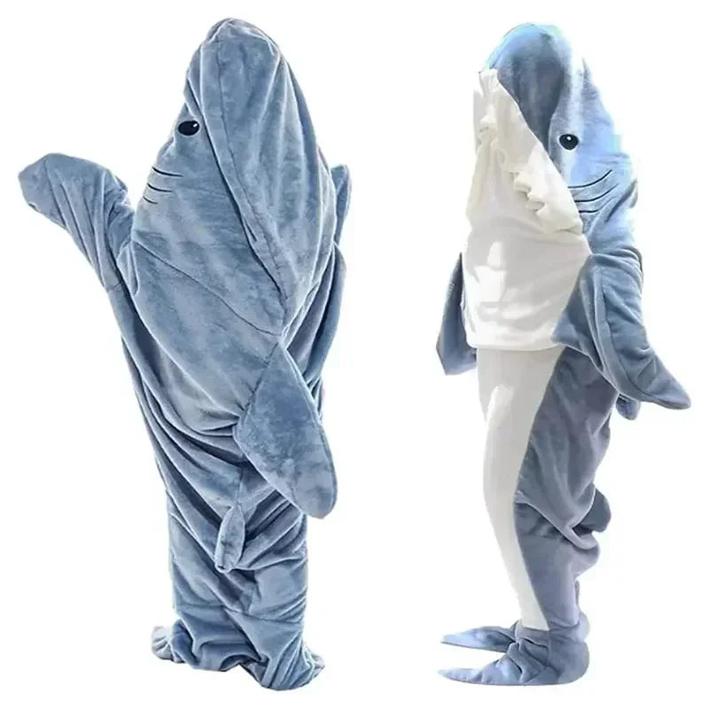 Snuggly Shark Koselig Hettegenser Epleteppe | Skanto