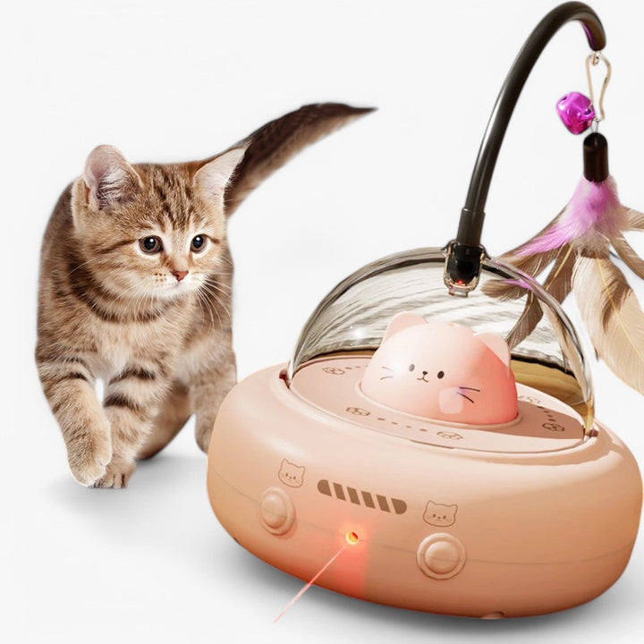 Smart Cat Laser "Hunting Light" med regnbuefunksjon og USB-lading | Skanto