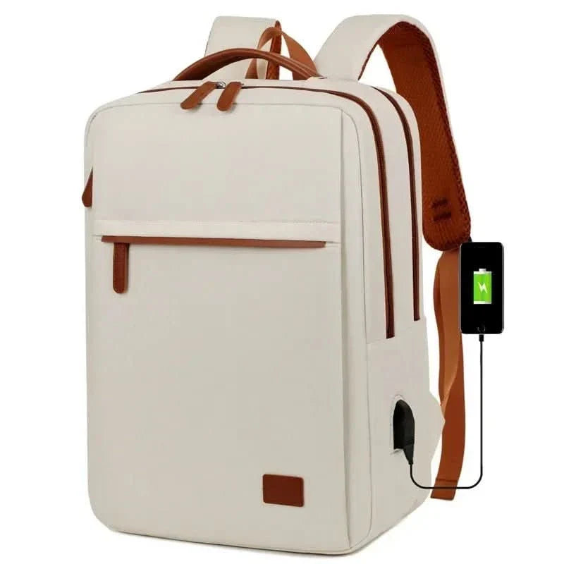 Skanto | Multifunksjonell reiseryggsekk med laptoplomme og USB-port