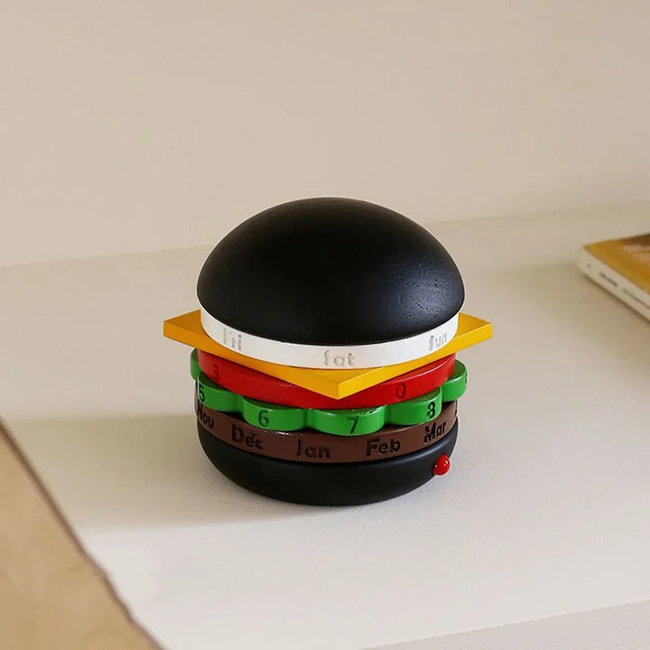 Skanto | Roterende Tre Hamburger Dekorativ Kalendar