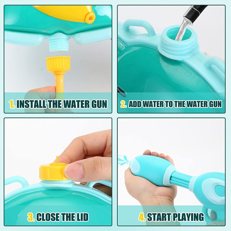 Skanto | Sun Fun Aqua Ranger Ryggsekk Barnevannpistol