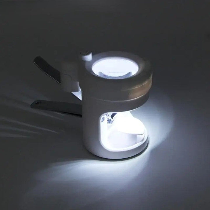 Skanto | Ultra Zoom LED Profesjonell Enkle Neglesaks