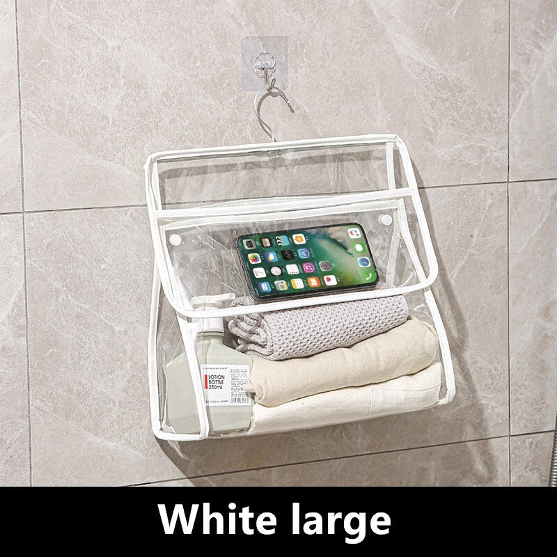 Skanto | Vanntett Transparent Henge Bad Organizer Bag