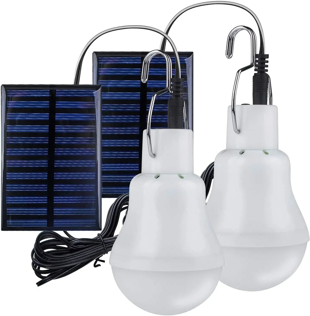 Skanto | Sollys med solcellepanel – Energisparende LED-lampe for innendørs og utendørs bruk
