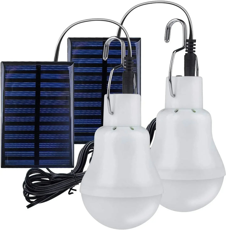 Skanto | Sollys med solcellepanel – Energisparende LED-lampe for innendørs og utendørs bruk