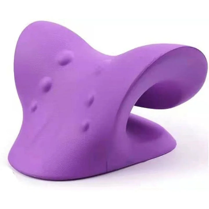 Skanto | Nakk og skulder stretcher SpineLuma | Ergonomisk trekkpute | Smertelindring og holdningskorreksjon | PU skum