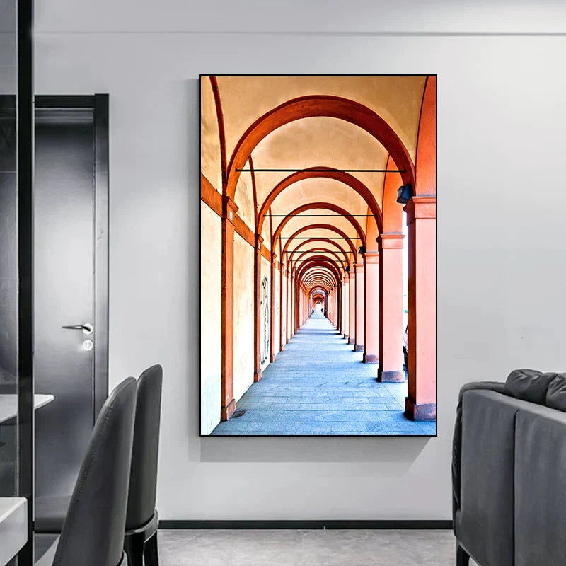 Minimalist Abstrakt Arkitektonisk Veggkunst Fin Kunst Lærtrykk Plakater Bilder For Moderne Leilighet Stue Hjemme Kontor Dekor | Skanto