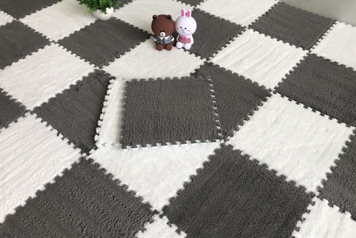 DIY Vinter Plush Puslespill Matte | Skanto