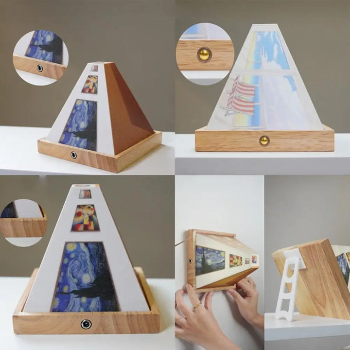 Skanto | 3D Vision Play Vegglampe Kunst