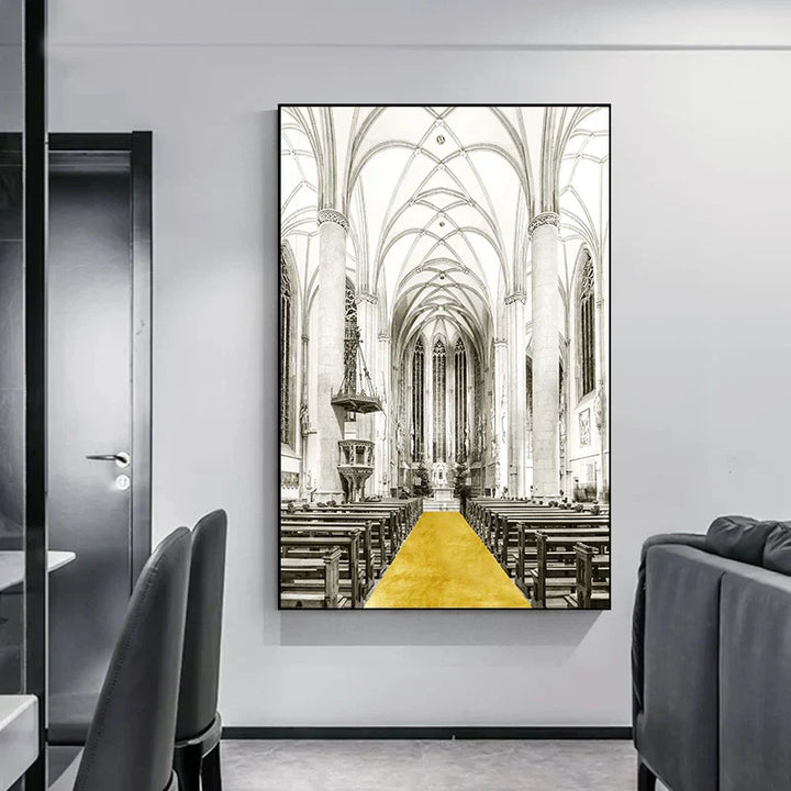Minimalist Abstrakt Arkitektonisk Veggkunst Fin Kunst Lærtrykk Plakater Bilder For Moderne Leilighet Stue Hjemme Kontor Dekor | Skanto