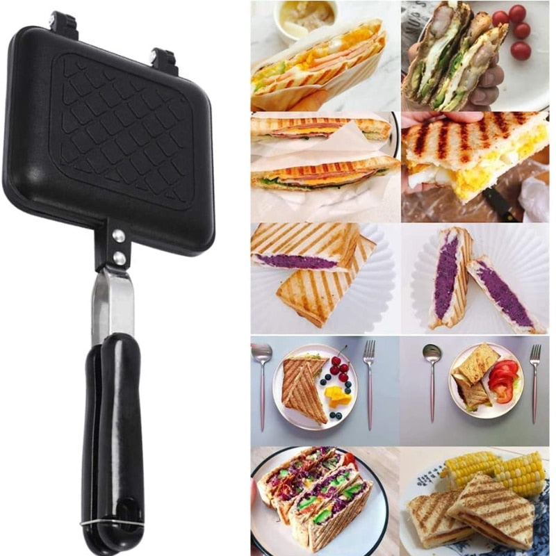 Skanto | Dobbeltsidig Non-Stick Sandwich Maker Panne