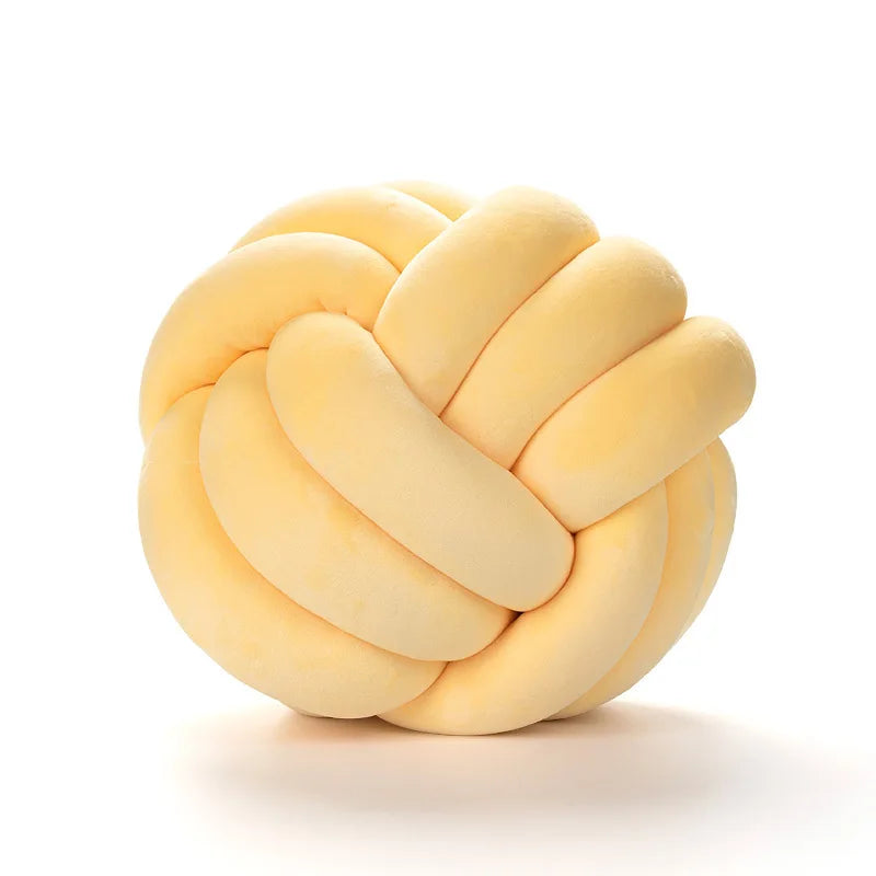 Plush Knot Cushion (Velour) | Skanto