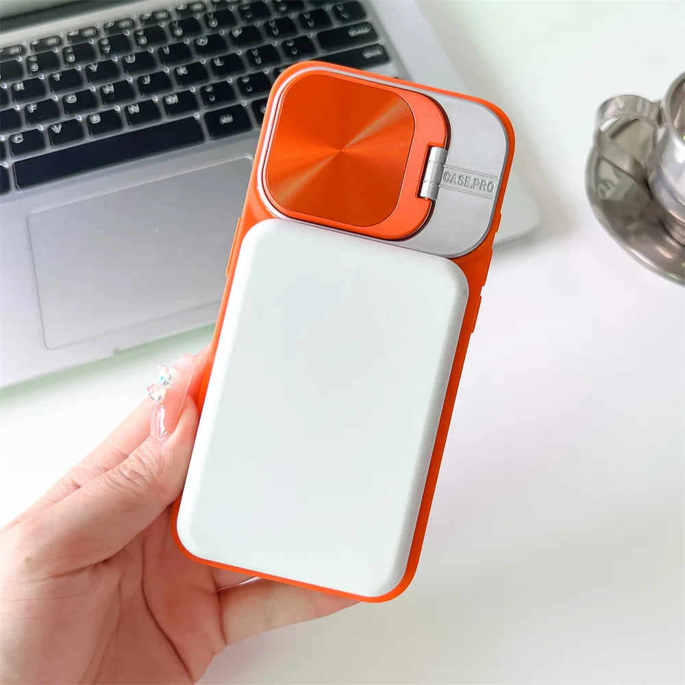 Skanto | Magsafe Silikon Linse Flip iPhone Etui