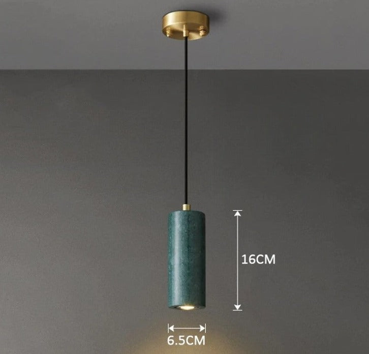 Skanto | Minimalistisk Marmor LED Pendellampe