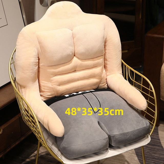 Skanto | Muskelmann Sterk Kosedyr Body Pillow Pute