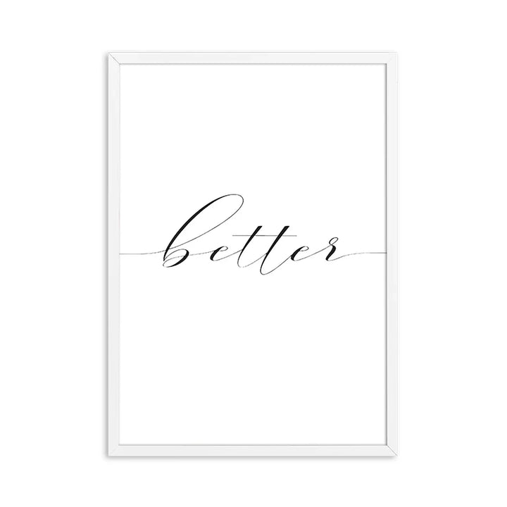 Lovers Quote Wall Art Svart Hvit Minimalistisk Typografiske Plakater Fine Art Lerret Utskrifter Bilde For Soverom Stue Kunst Dekor | Skanto