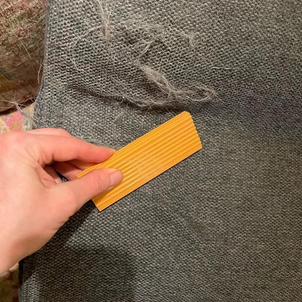 Skanto | Easy Grip kjæledyrhårfjerning verktøy for hjemmetepper og polstring