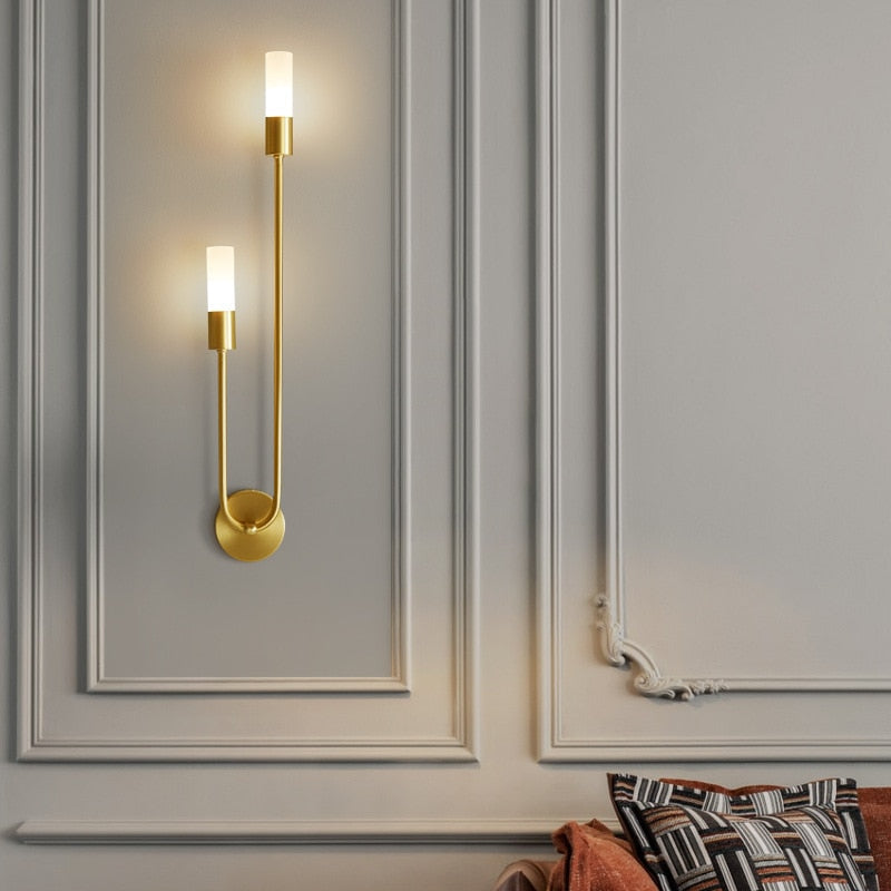Skanto | LuxAura – Holdbar LED Vegglampe med Moderne Design