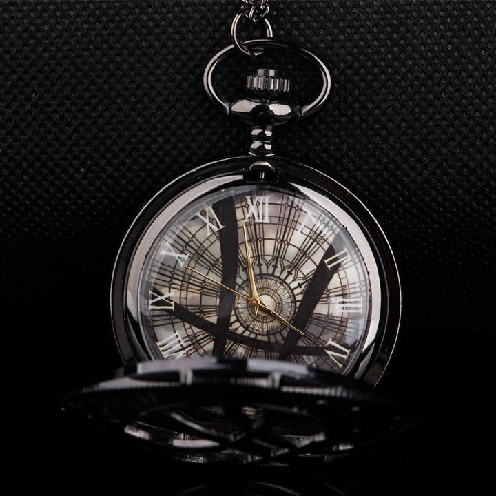 Skanto | Tidløs Tradisjon Steampunk Lommeur Halskjede