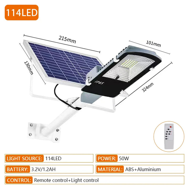 Heavy-Duty Utendørs Solarsikkerhets Vanntett Lys | Skanto