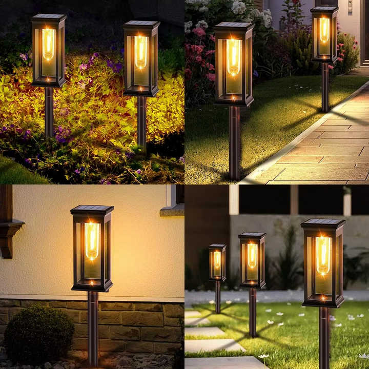 Skanto | Solar Glow Hagebane Lys – 2 Stykk Sett