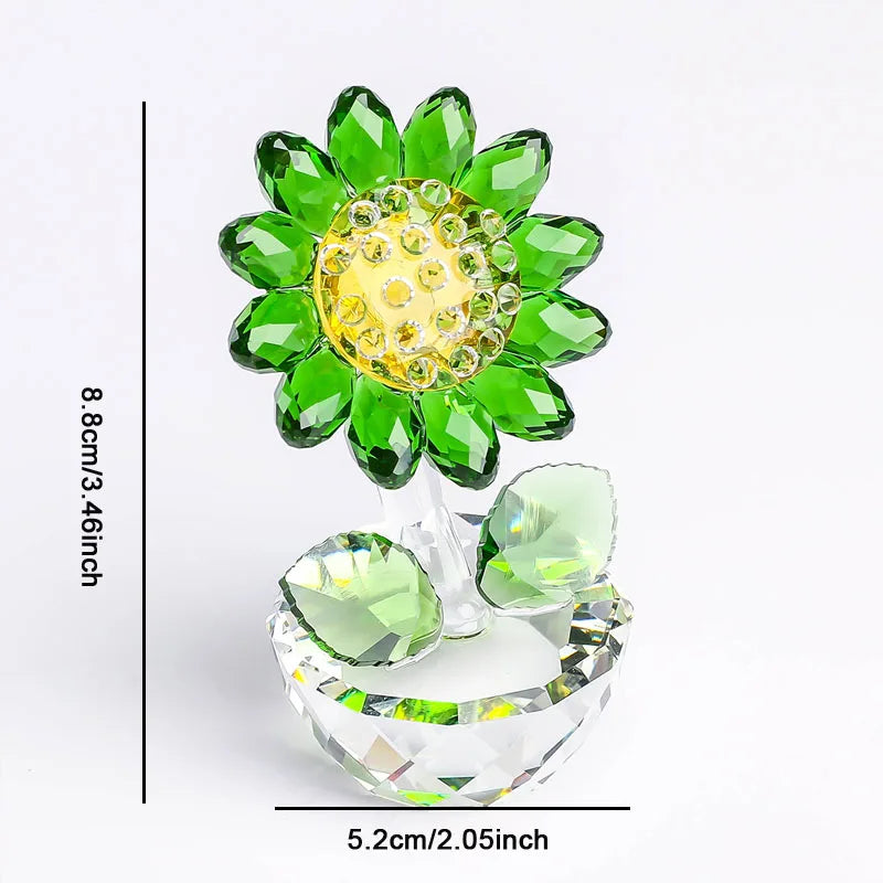 Crystal Glass Solsikke | Skanto