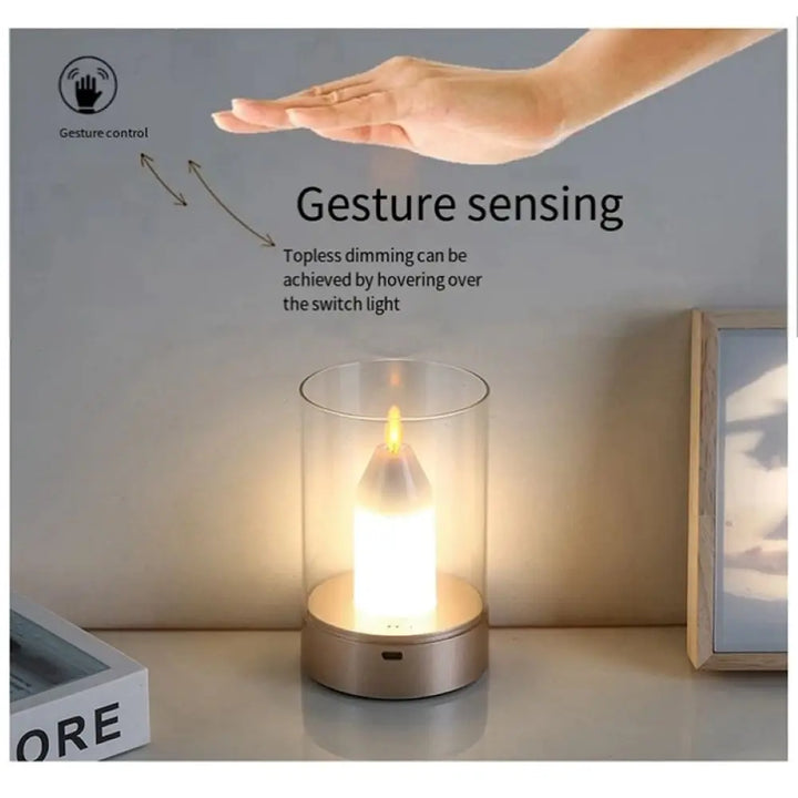 Skanto | Smart Sensor Hover LED Flammeløs Lysekrone Lampe