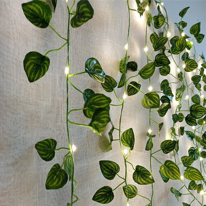 Skanto | Kunstige vinplanter med LED-lamper for oppheng