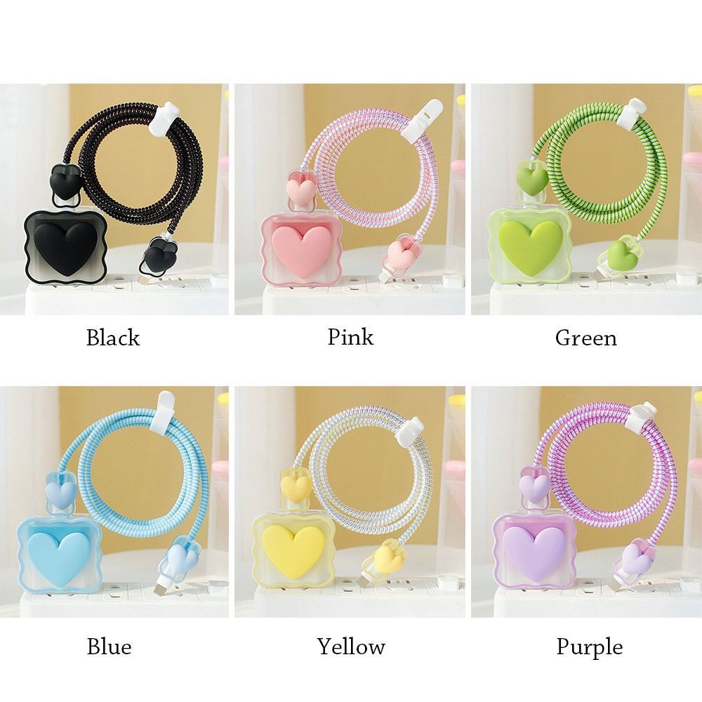 Skanto | Transparent Love Laderkabel Beskyttelsesdeksel